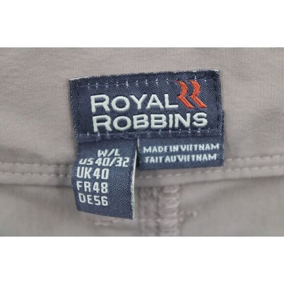 Royal Robbins Men's Pants Size 40/32 Outdoor Hiking Travel Nylon Spandex Blend - Picture 11 of 12